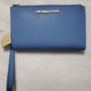Michael Kors Adele Leather Smartphone Wallet